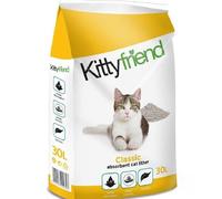 30L KITTY FRIEND CLASSIC LITTER natural absorbent cat toilet pet odour control