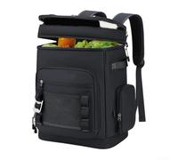 30L Large Capacity Cooler Backpack 12x8x18in | Waterproof outer fabric, tear-resistant, lightweight 1.1lb, easy clean, black grey blue green