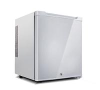 30L Mini Fridge For Bedrooms Under Counter Freestanding Fridge With Cooling And Heat Drinks & Beer Larder Refrigerator Adjustable Thermostat Lockable For Bedroom And Small Office Space ( Color : White