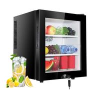 30L Mini Fridges, Upright Cosmetics Fridge Table Top Large Capacity Re