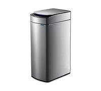 30L Stainless Steel Smart Trash Can, Rechargeable Automatic Induction Recycling Bin, Large Capacity Kitchen Garbage Can, Rectangular Design for Easy Use
