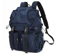 30L Water Resistant College Vintage Business Laptop Backpack for Men & Women, Fits 15.6 Inch Computer, Laptop and Notebook Casual Backpack Daypack for Work Daily Travel College, Blue