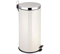 Premier Housewares 30L Pedal Bin - Cream, Cream