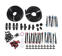 30m 4/7 Garden Automatic Drip Irrigation Set, Micro Irrigation Kit for Plants, Water Saving System with Mist Cooling Function, for Greenhouse Balcony Patio Flower Beds