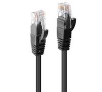 30m CAT6 U/UTP Snagless Gigabit Network Cable, Black