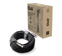 30m Club 3D CAC-1392 Ultra High Speed Active Hybrid Optical HDMI Cable, Black, 8