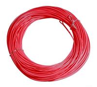 30m Floating Fly Lines 5F-8F Weight Forward with Seamless Connectors, Strong PE Fishing Main Lines for Surface Casting(8F red)