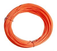30m Floating Fly Lines 5F-8F Weight Forward with Seamless Connectors, Strong PE Fishing Main Lines for Surface Casting(8F orange)