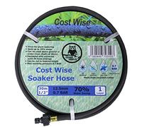 30m Garden Automatic Watering Irrigation Dripping Hose/Porous Pipe,Supplied with connectors Fitted,Soaker Hose uses Less Water Delivered Direct to The Roots