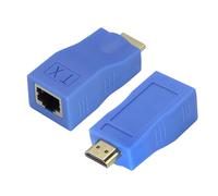 30m HD Audio and Video Extender, Wireless Signals Transmitter, Long Range Av Adapter, Uninterrupted Sound, Seamless Connection, for TVS, Laptops, Classrooms, Home Use