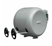 Minky Retractable Duo Reel Washing Line, Grey, 2x15m 2 x 15 m