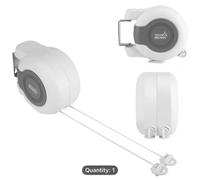 30M Retractable Clothes Reel Double Washing Line