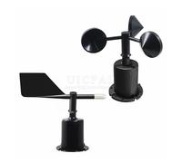 30m/s Weather Station Outdoor 3 Cup Anemometer Sensor Polycarbon Fiber Wind Speed Direction Output RS485 4-20MA 0-5V(RS485 Kit)