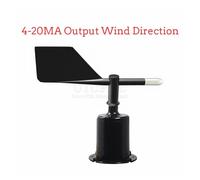 30m/s Weather Station Outdoor 3 Cup Anemometer Sensor Polycarbon Fiber Wind Speed Direction Output RS485 4-20MA 0-5V(4-20mA Direction)