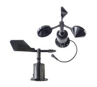 30m/s Weather Station Outdoor 3 Cup Anemometer Sensor Polycarbon Fiber Wind Speed Direction Output RS485 4-20MA 0-5V(0-5V Kit)