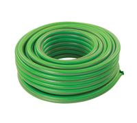 Silverline 868622 Reinforced PVC Garden Hose 30m, Green