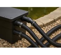 30M X 40mm Ribbed Tubing For Pump Filter Sump Water Butt 1.5" Heavy-Duty Corrugated Drainage Pipe Flexible, Durable, Versatile