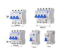 30mA 100mA 300mA RCBO 16A 32A 63A 2P 3P 4P NXBLE-63YH 230V Residual Current Operated Circuit Breaker Differential Breaker(50A,100MA NXBLE-63YH_3P)