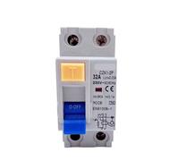 30mA RCCB RCD Type B/AC/A 40A 63A 100A 125A 130A 30mA 2 Poles RCCB ELCB Type AC Circuit Breakers(A Class EM Type S,2P130A30MA)