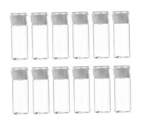 30ml/1 Oz Travel Bottles with Flip Lid, 12PCS Empty Clear Plastic Travel Bottles for Toiletries, Shampoo Emollient Water Shower Gel Emulsion