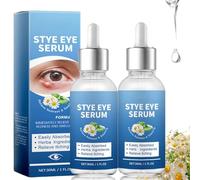 30ML*2 Stye Eye Treatment & Under Eye Serum, Natural Ey/e Cream for Dark Circles and Puffy Eyes, Dark Circle E/ye Cream & E/ye Bags Remover Women, Anti-Aging Ey/e Gel for Wrinkles