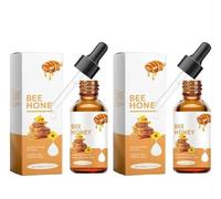 30ML Bee Honey Eye Drops, 2PCS Bright Eyes Drops, Hydrating & Moisturising, Naturally Soothing Eye Care - Moisturize, Gentle Protection, Relieve Fatigue, For All Skin Type, Fast-Absorbing Non-Greasy