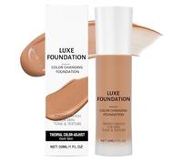 30ml Color Changing Foundation, Intelligent Color Correcting Foundation, 30ml Buildable Long-Lasting Makeup, Colour Changing Foundating For Imperfections Pimple Skin Blemishes Beauty Brighten Tone