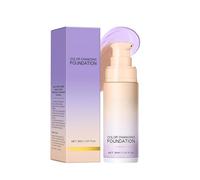 30ml Colour Changing Liquid Foundationed Hides Wrinkles & Lines Covers Cream Makeup Base Concealer For All Skin Tone
