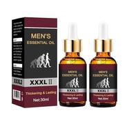 30ml Essential Oil for Men, Penis Enlargement Oil to prolong Sex Life, Male genital Massage Oil, Large Penis Enlargement for Men, Bigger, Longer, Stronger (2PC)