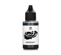 30ml Fluids Alcohol Ink Midnight for Fluid Art and Resin Art, epoxy Resin, Black