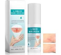 30ml Liquid Wound Dressing Spray - New Skin Waterproof Plaster, Transparent Quick-Dry Film for Cuts & Grazes, Breathable Spray-on Bandage, Travel First-Aid Essential (1PCS)