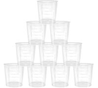 30ml Pill Pots - Empty Plastic Medicine Amber Bottles, Pill Storage Containers with Screw Child Safe Caps, Durable & Strong Medicine Storage Bottles (30 ml, 50, Count)