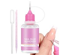 30ml Press On Nail Remover, Strong Safe Fake Nail Glue Dissolver