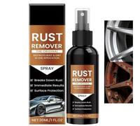 30ml Rust Remover Spray,Car Wheel Cleaner,Anti Rust Spray For Metal,Bike Chain Rus-T Remover,Fast-Acting,Wheel Cleaning Long-Lasting Protection,Multiple Surfaces Stain Cleaner,For Cars And Metal