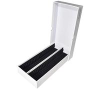 30ml Silver Bar Storage Box, Double Row holds 50 Capsules
