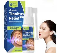 30ml Tinnitus Relief Spray,Ear Pain Relief for Adult,Tinnitus Relief for Ringing Ears,Effective Herbal Drops for Tinnitus,Ear Ringing Spray,Fast Acting Tinnitus Relief,Natural Tinnitus Relief
