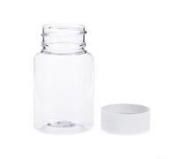 30ml Transparent Plastic Squeeze Bottle with Fine Tip for Essential Oils - Leakproof Dispensing Bottles for DIY Crafts & Travel 10 Pack(White)