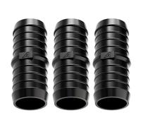 30mm (2 3/16 Inch) 3 Pcs Universal Straight Car Radiator LPG Tuning Barbed Adapter Hose Pipe Connectors