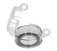 30mm Button Switch Protector, Emergency Stop Knob Switch Transparent PC Protective Cover Guard Case BS-02