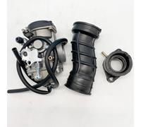 30mm Carburetor Compatible With BA-SHAN 250cc ATV Quad ATV250 JS250 Includes Intake Manifold And Air Rubber Boot Hose