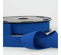 30mm Cotton Herringbone Tape 304D, 024 Royal Blue, 8 Metres