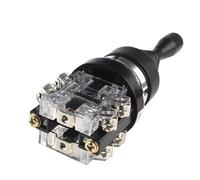 30mm Cross Switch Remote Control 150/240/600V Main Rotating Switch 4NO Four Way Reset 8 Screws HKA1-41Z04(HKA141Z04 momentary)