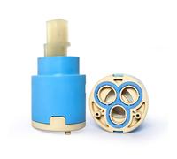 30mm Faucet Cartridge, Ceramic Disc Cartridge Replacement Faucet Water Mixer Tap Inner Control Kitchen Faucet Valve (A)