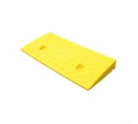 30mm Height Plastic Rubber Kerb Ramp for Safe and Quiet Transition Between Different Floor Levels and Pavement Heights (Yellow)