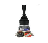 30mm Joystick Switch Maintained Momentary 4 Position Self Latching Spring Cross Wobble Stick Switch HKA1-41QZ HKA1-41QY IDGTTLDF(HKA1-41QY)