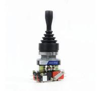30mm Joystick Switch Momentary 4 Position Rocker Switch latching Spring Monolever Cross Wobble Stick Switch HKA1-41QZ QY IDGTTLDF(HKA1-41QZ Momentary)