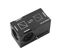 30mm Optical Cage Cube - Adjustable Prism Mount Structure with Built-in Prism for Installation and Fixing Half-Reflective Half-Transparent