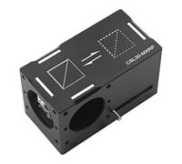 30mm Optical Cage Cube - Adjustable Prism Mount Structure with Built-in Prism for Installation and Fixing Half-Reflective Half-Transparent