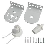 30mm Roller Blind Fittings, Complete With Clutch,Includes Clutch, Chain, and Metal Brackets - Durable Repair Parts Mechanism, Supports up to 5 KG