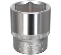 30mm Steel Drive Socket - 1/2" Square Drive - Chrome Vanadium Wrench Socket